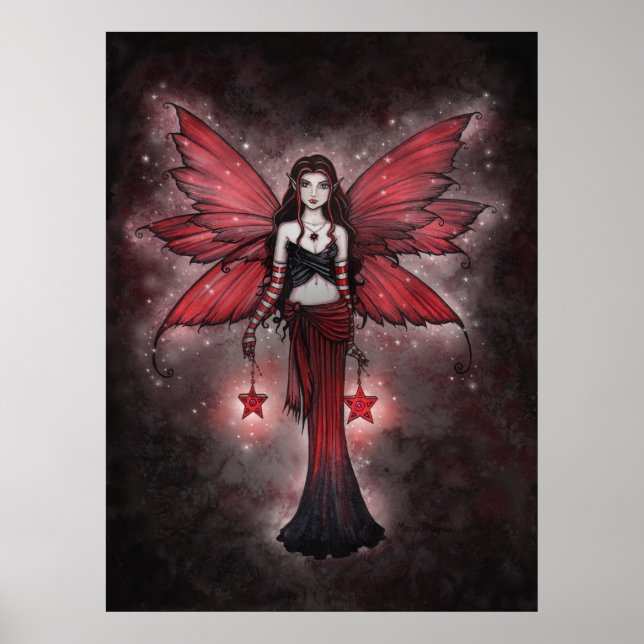 Póster Crimson Star Fairy Poster (Frente)