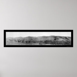 Póster Cripple Creek Colorado Foto 1895