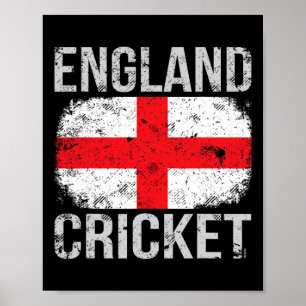 Póster Críquet de Inglaterra