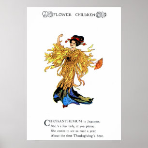 Póster Crisantemo