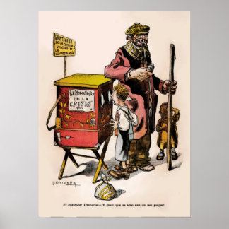 Póster Crisis de Argentina, Personalizado Vintage, 1914