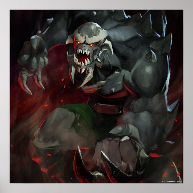 Póster Crisis infinita Ilustracion apocalíptico (Frente)