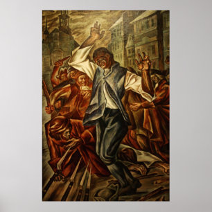 Póster Crispus Attucks de Herschel Levit