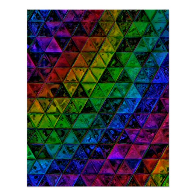 Póster Cristal de orgullo (Anverso)