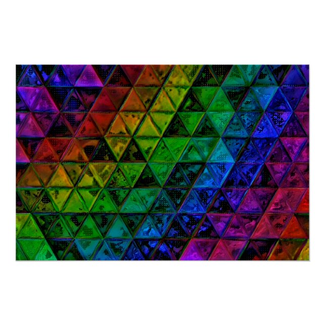 Póster Cristal de orgullo (Anverso)