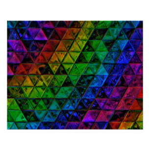 Póster Cristal de orgullo