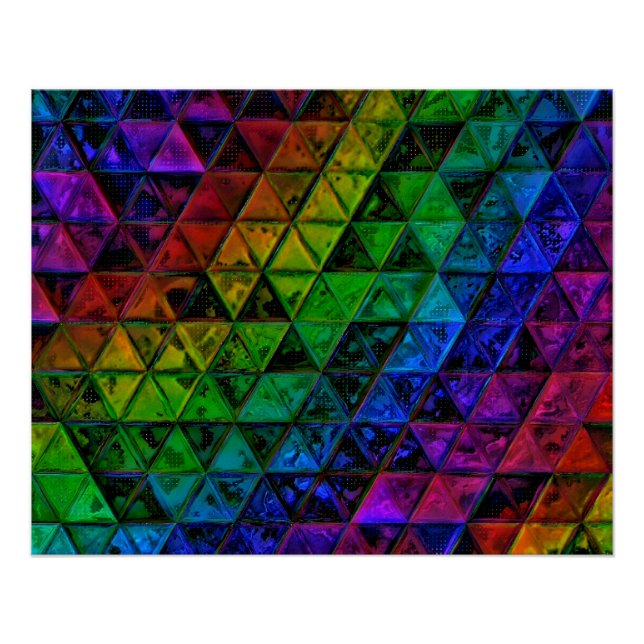 Póster Cristal de orgullo (Anverso)