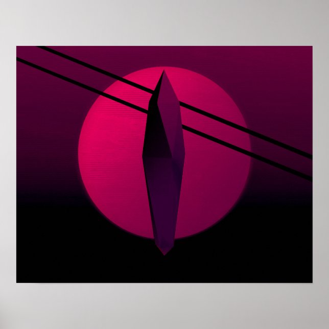 Póster Cristal oscuro (Frente)