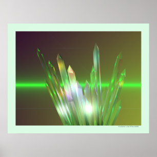 Póster Cristal Rise