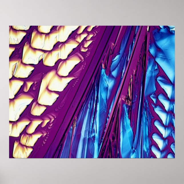 Póster Cristales ácidos tartáricos (Frente)