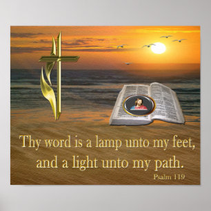 Póster cristiano