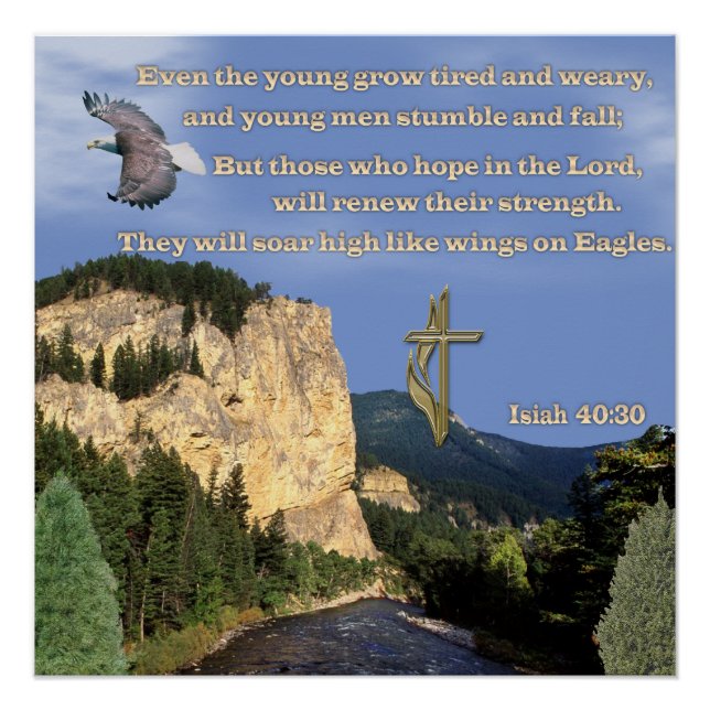 Póster cristiano (Anverso)