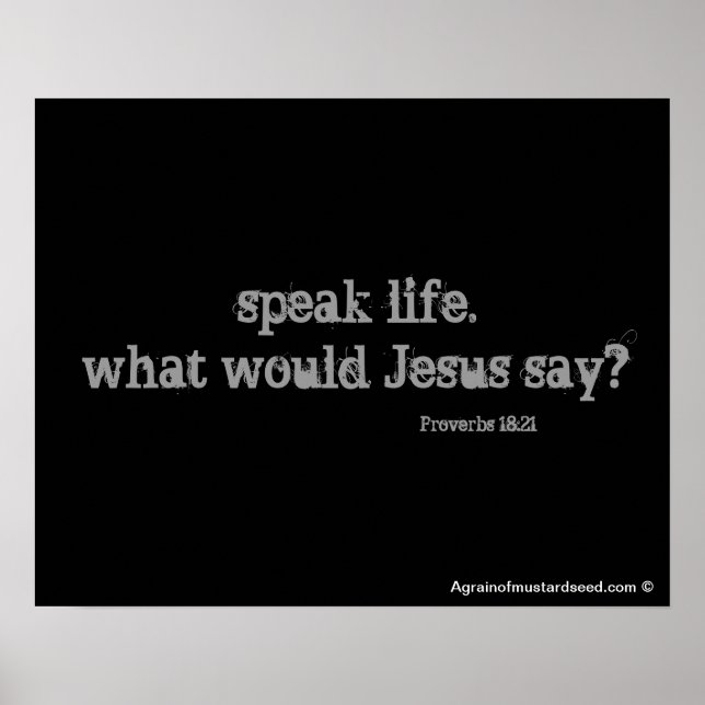 Póster cristiano (Frente)