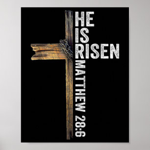 Póster Cristiano De Pascua Es Hombres De Resurrección Del