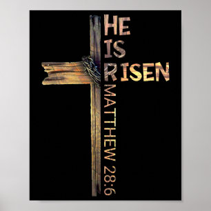 Póster Cristiano De Pascua Es Hombres De Resurrección Del