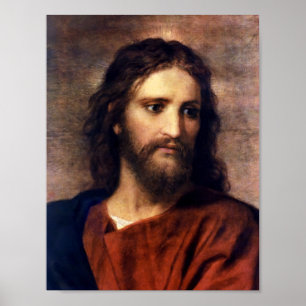 Póster Cristo a los 33 por Heinrich Hofmann