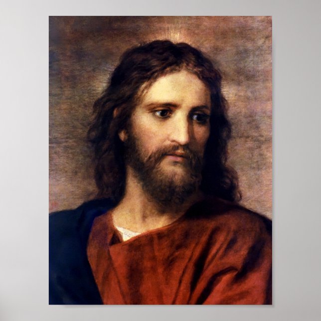 Póster Cristo a los 33 por Heinrich Hofmann (Frente)