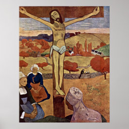 Póster Cristo Amarillo de Paul Gauguin, Bella Artes Vinta