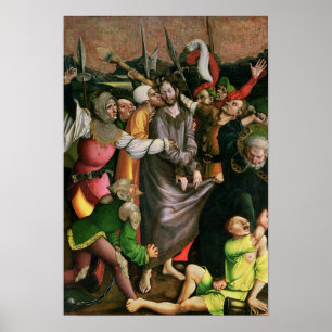 Póster Cristo arrestó en el jardín de Gethsemane