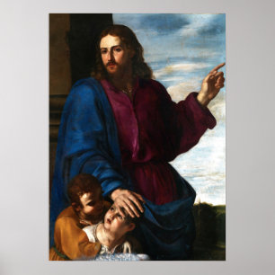Póster Cristo bendiciendo a los niños - Artemisa Gentiles