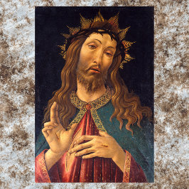 Póster Cristo coronado con ánimos por Sandro Botticelli