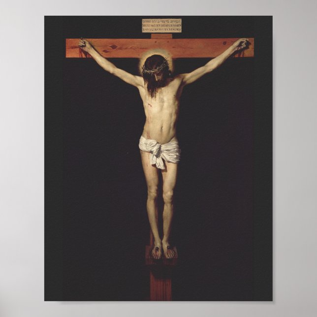 Póster Cristo crucificado por Diego Velázquez (Frente)