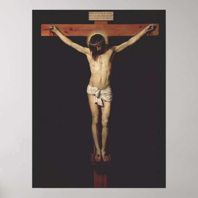 Póster Cristo crucificado por Diego Velázquez (Frente)
