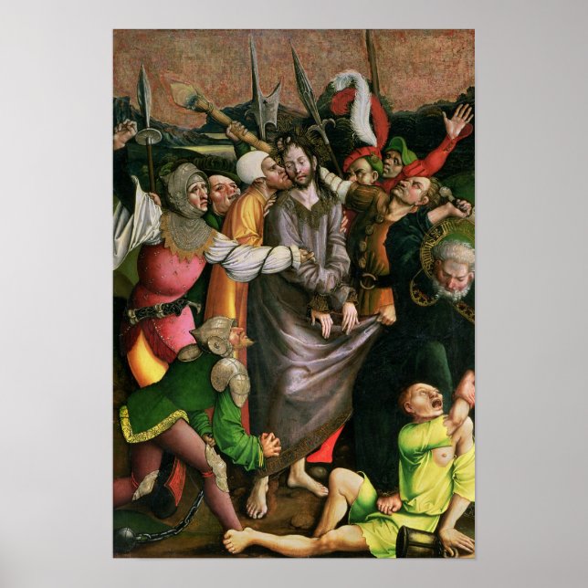 Póster Cristo detenido en el Jardín de Getsemane (Frente)