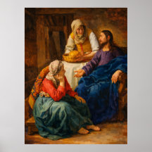 Cristo en casa de Marta y María