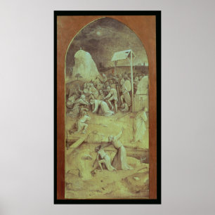 Póster Cristo en el camino al Calvary