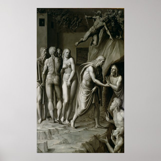 Póster Cristo en el limbo (Frente)