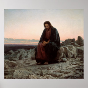 Póster Cristo en el salvaje