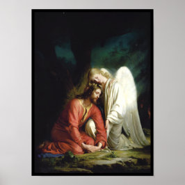 Póster Cristo en Gethsemane, religioso