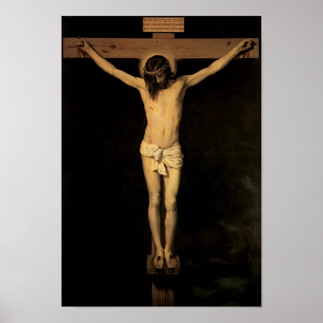 Póster Cristo en la cruz (Frente)