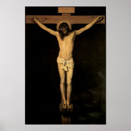 Póster Cristo en la cruz