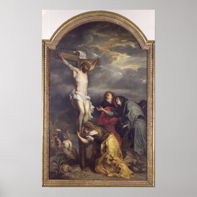 Póster Cristo en la cruz, c.1628-30 (Frente)