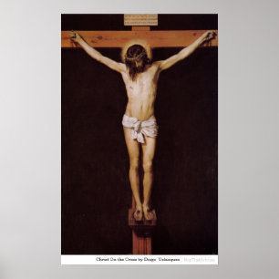 Póster Cristo en la cruz por Diego Velázquez