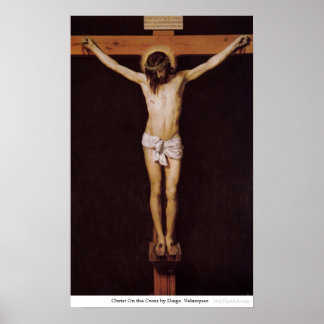 Póster Cristo en la cruz por Diego Velázquez