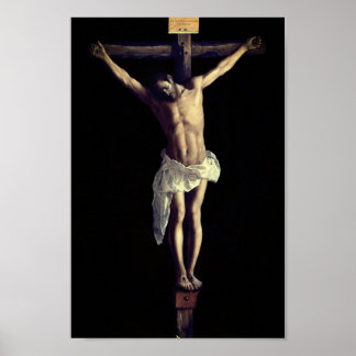 Póster Cristo en la cruz por Francisco De Zurbarán