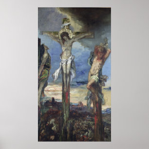 Póster Cristo entre los dos ladrones, c.1870