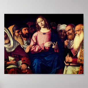 Póster Cristo entre los Médicas (1504)