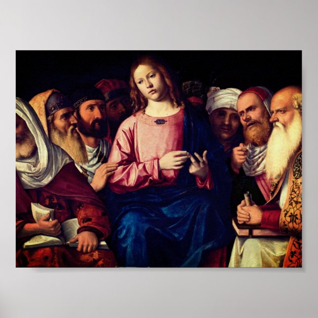 Póster Cristo entre los Médicas (1504) (Frente)