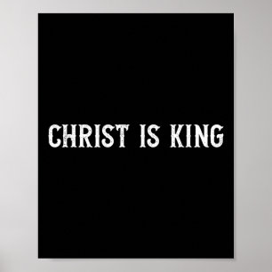 Póster Cristo es Rey Iglesia Cristiana Iglesia Cristo es