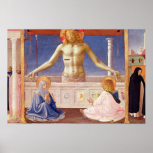 Póster Cristo levantándose de su tumba