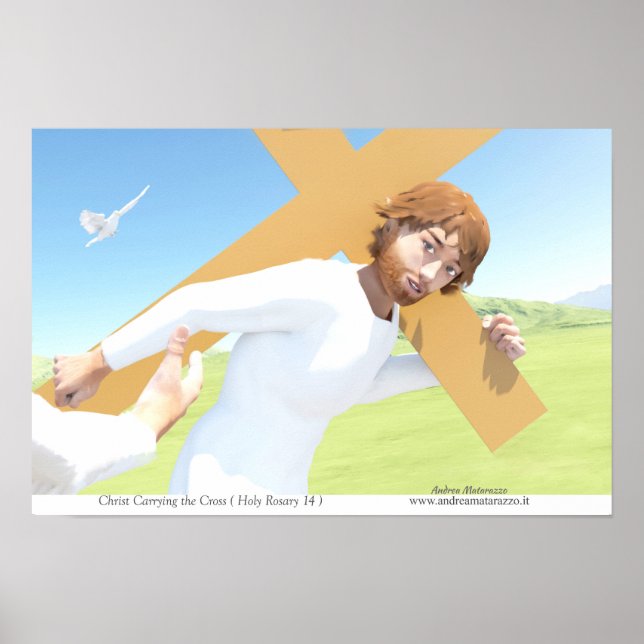Póster Cristo llevando la Cruz (Frente)