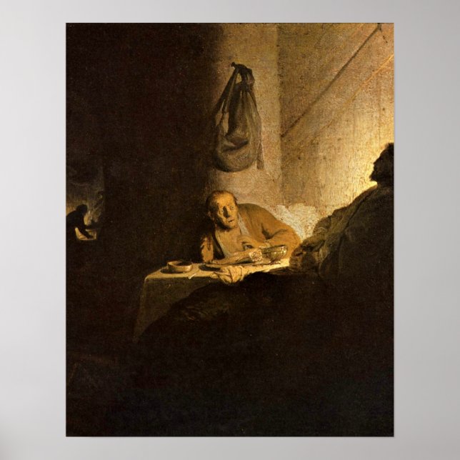 Póster Cristo por Rembrandt Harmenszoon van Rijn (Frente)