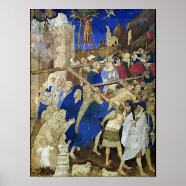 Póster Cristo portando cruz,Grandes Heures (Frente)