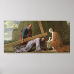Póster Cristo portando la cruz, c.1651