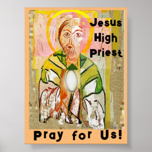 Póster Cristo Poster sacerdote