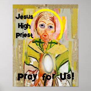 Póster Cristo Poster sacerdote